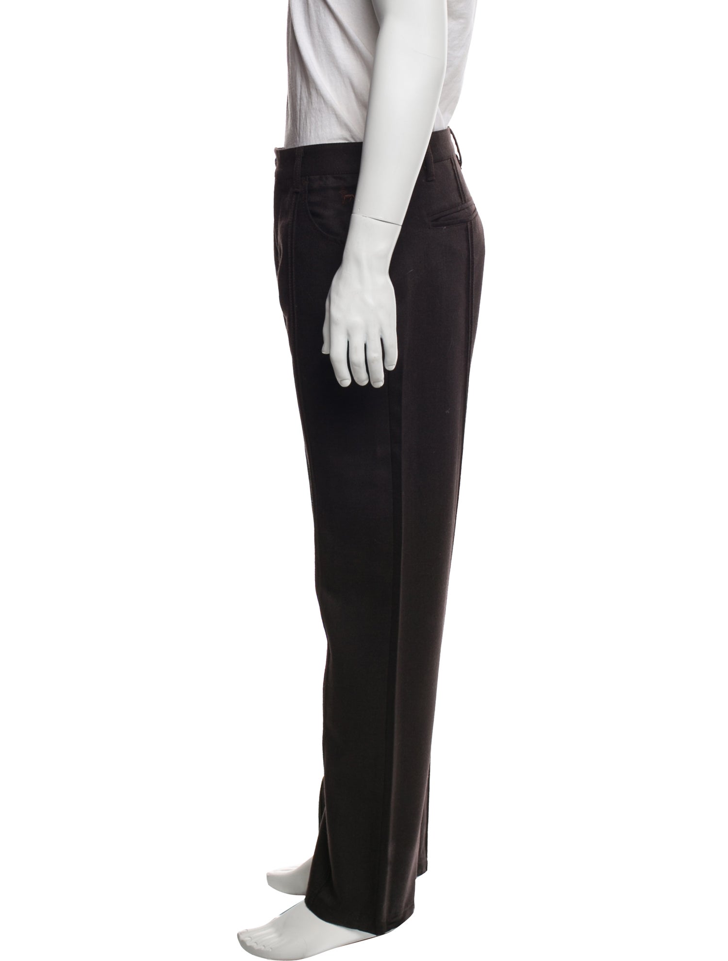 Roberto Cavalli Class Virgin Wool Pants