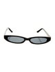 Roberi & Fraud Square Tinted Sunglasses