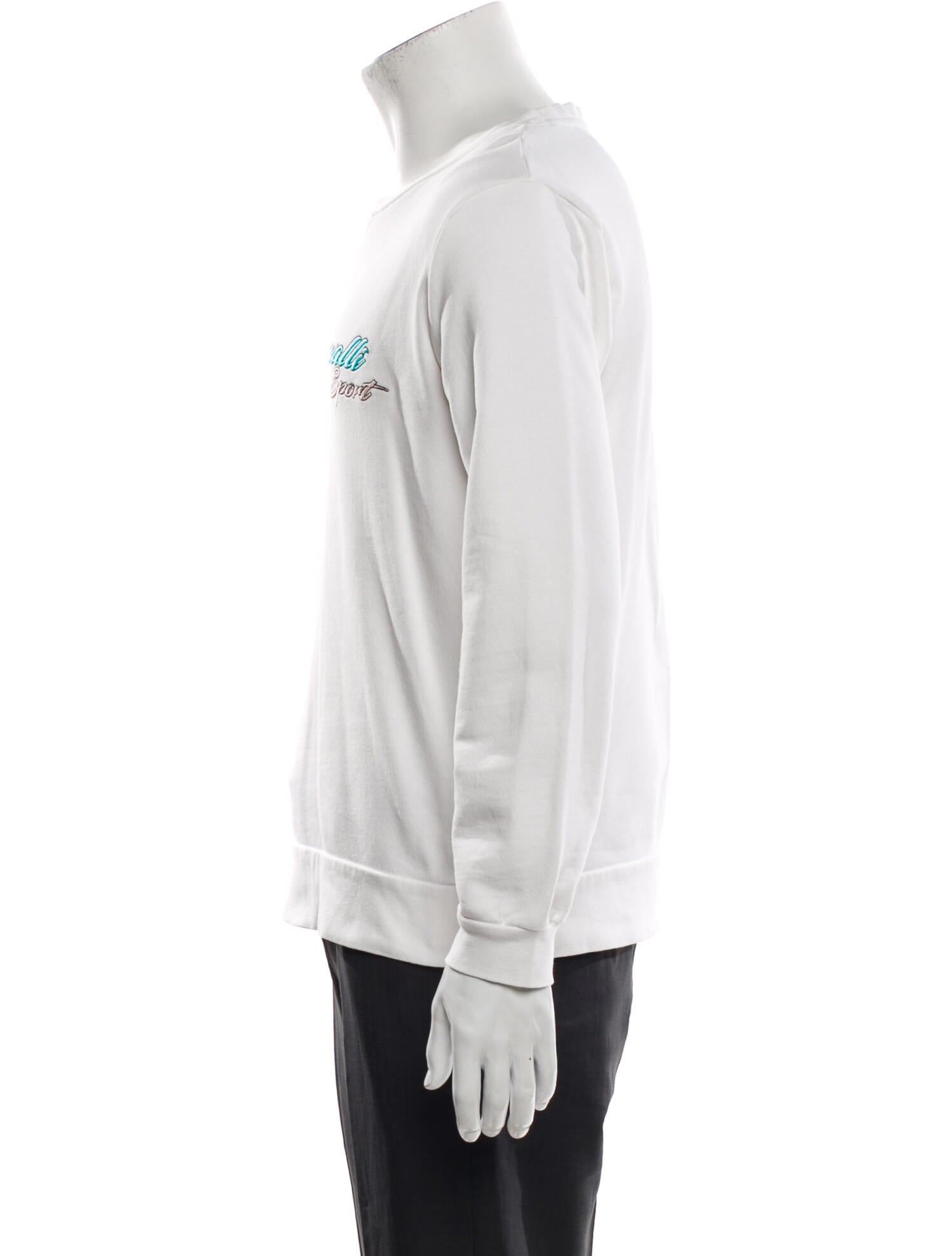 Roberto Cavalli Sport Graphic Print Crew Neck Sweatshirt