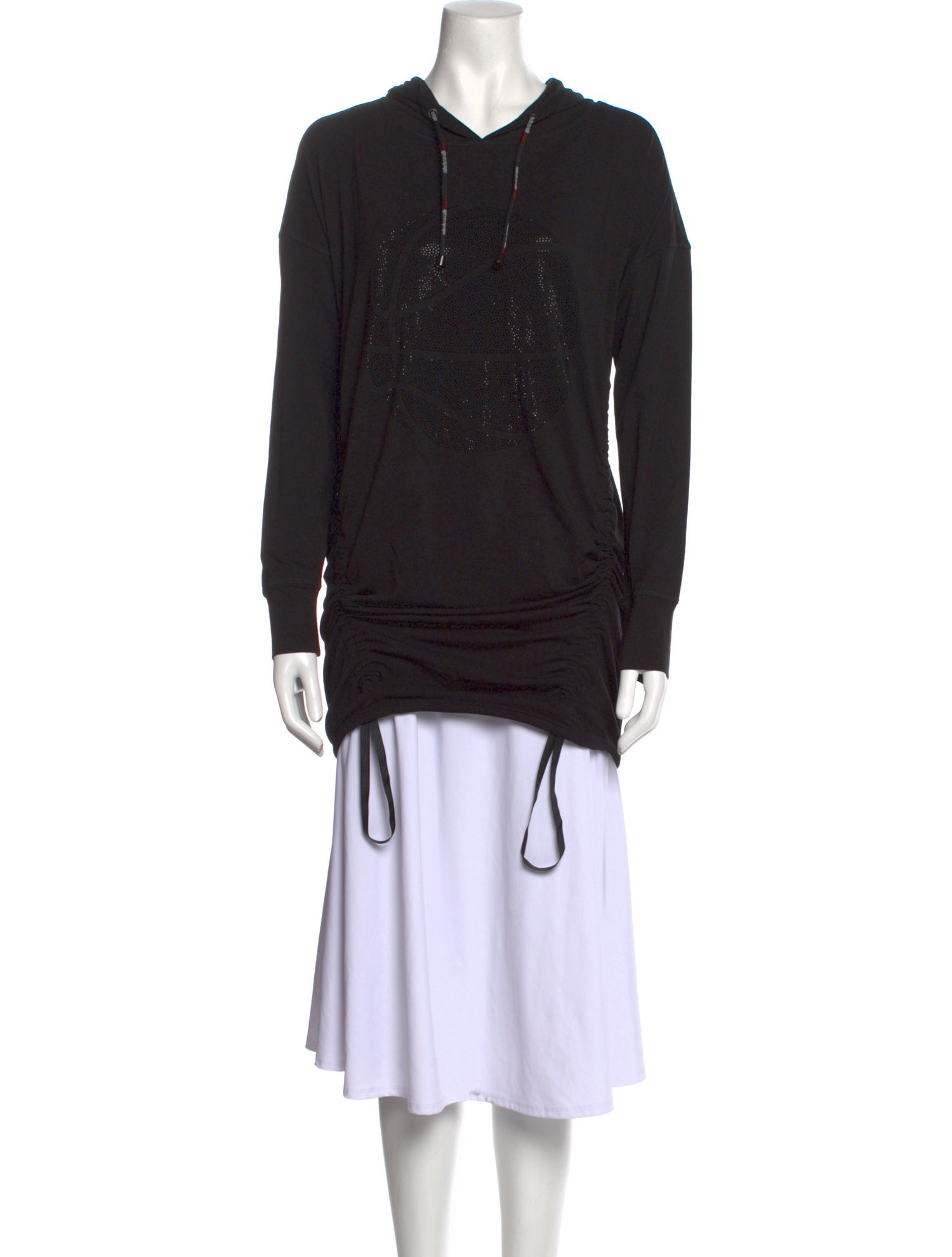 Roberto Cavalli Sport V-Neck Long Sleeve Sweatshirt