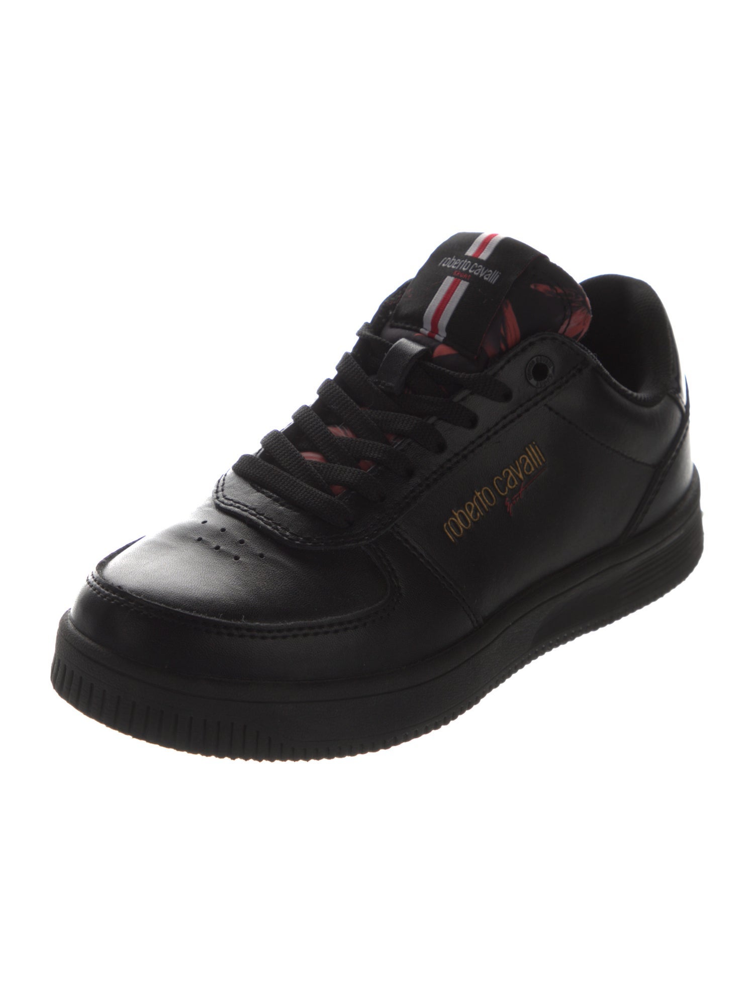 Roberto Cavalli Sport Leather Sneakers