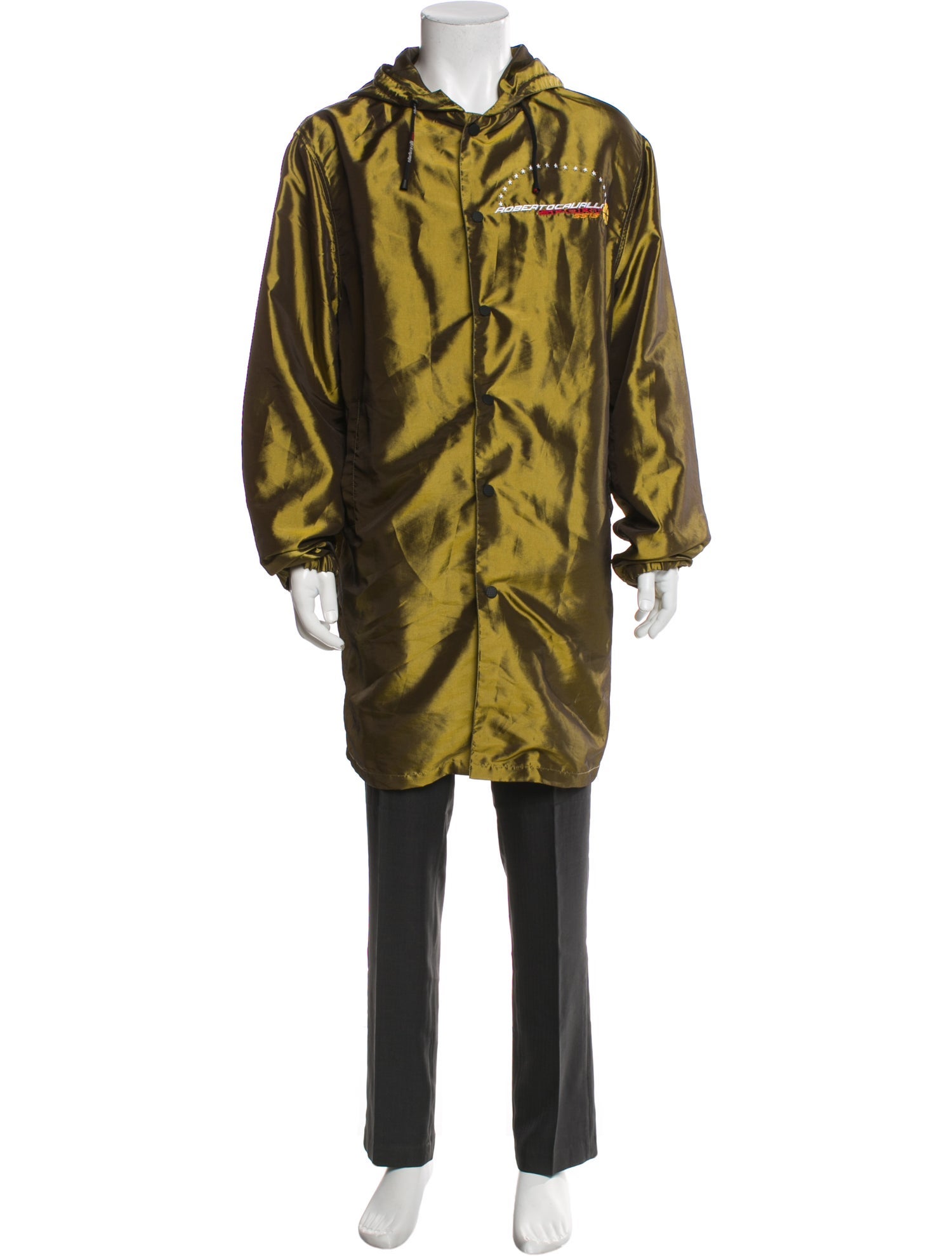 Roberto Cavalli Sport Graphic Print Parka