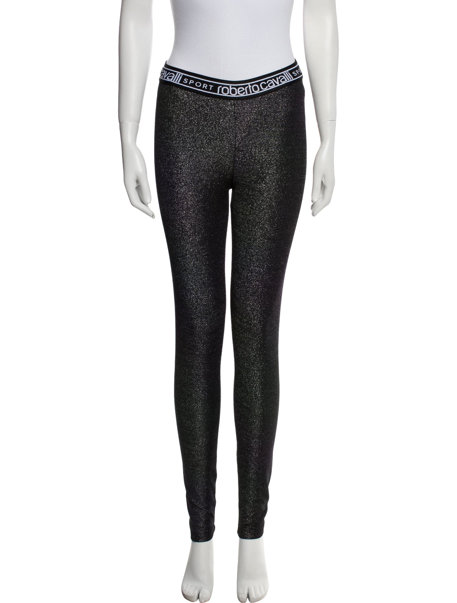 Roberto Cavalli Sport Glitter Accents Sweatpants w/ Tags