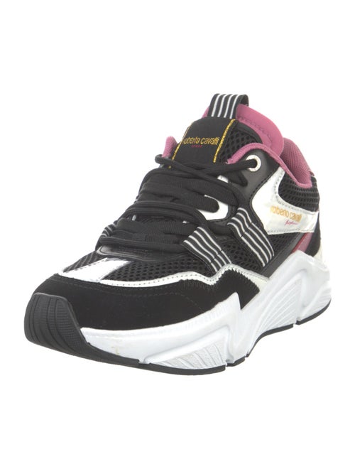 Roberto Cavalli Sport Striped Sneakers