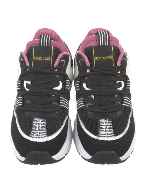 Roberto Cavalli Sport Striped Sneakers