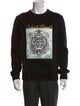 Roberto Cavalli Sport Graphic Print Crew Neck Sweatshirt