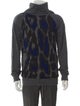 Roberto Cavalli Sport Printed Cowl Neck Hoodie