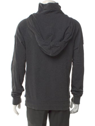 Roberto Cavalli Sport Printed Cowl Neck Hoodie