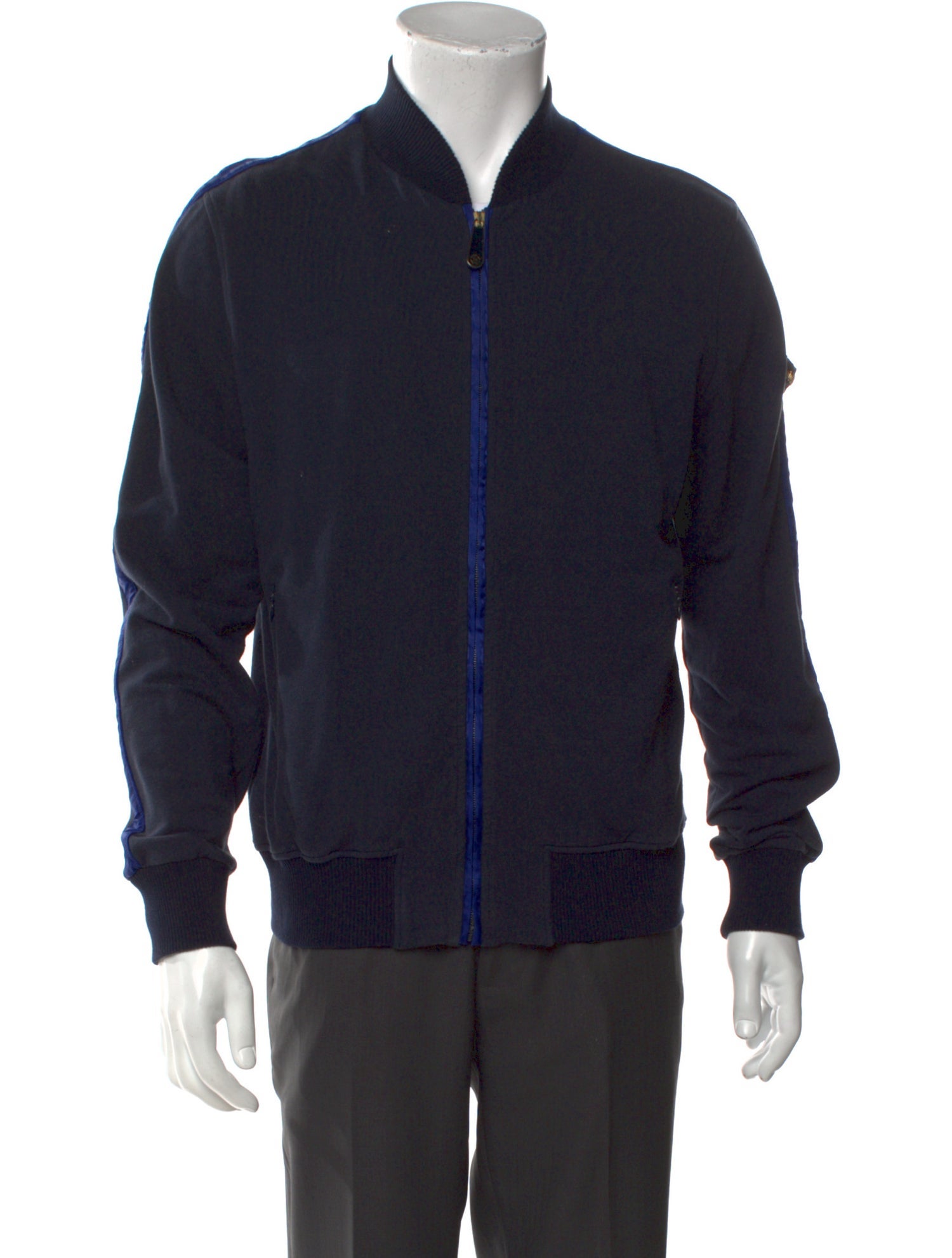 Roberto Cavalli Sport Mock Neck Long Sleeve Sweatshirt