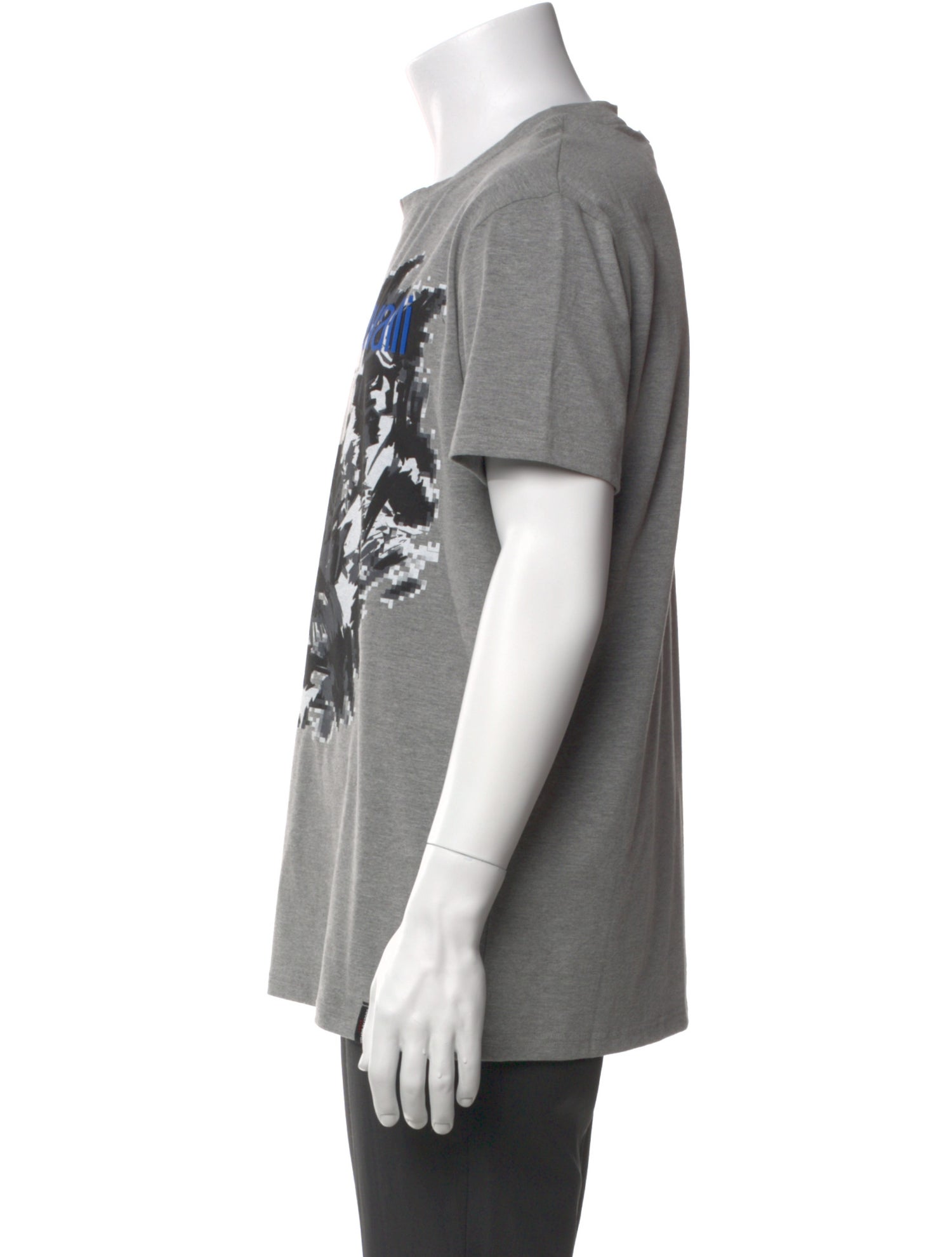 Roberto Cavalli Sport Graphic Print Crew Neck T-Shirt w/ Tags