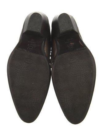 Roberto Cavalli Angels Leather Crystal Embellishments Western Boots