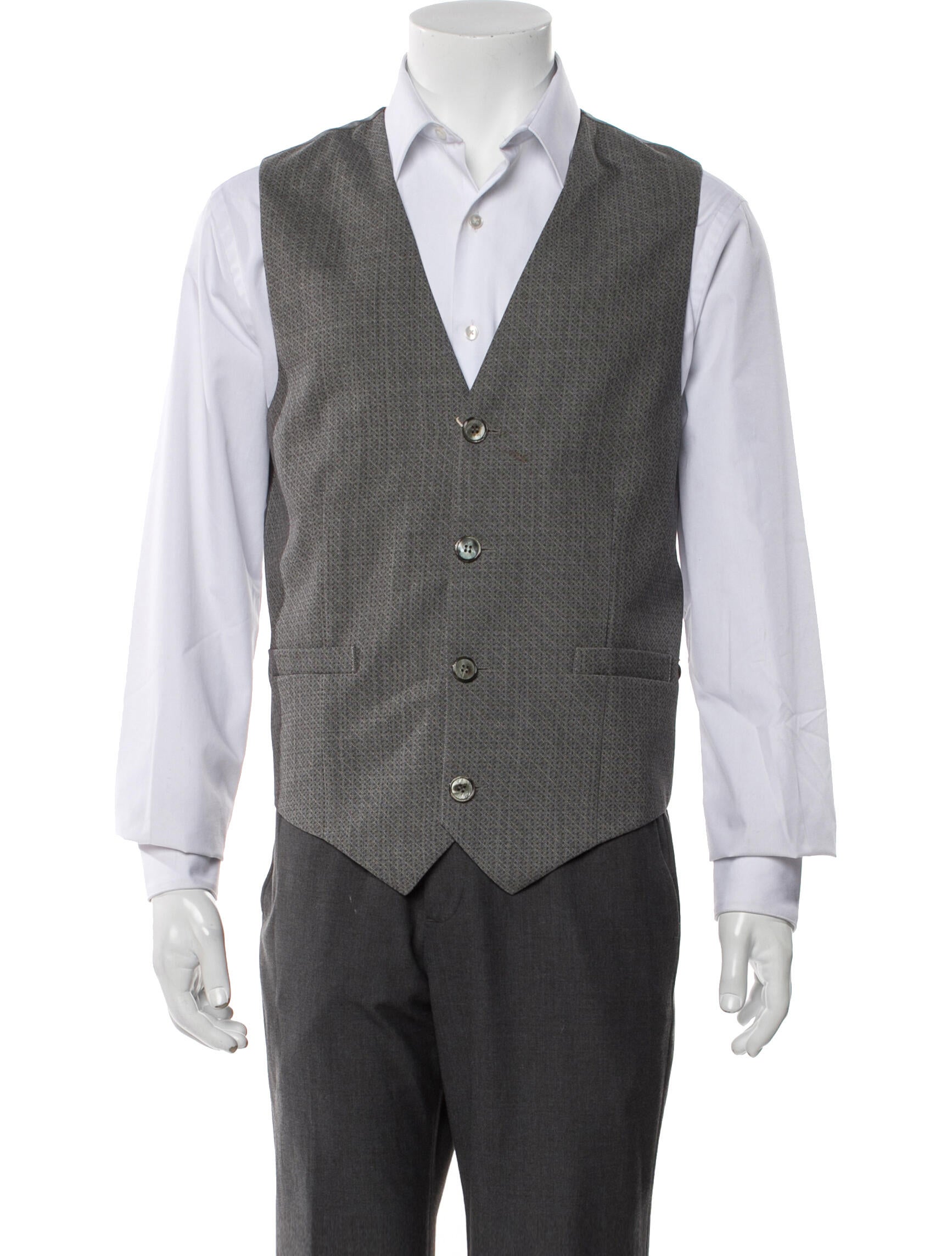 Roda Virgin Wool Suit Vest