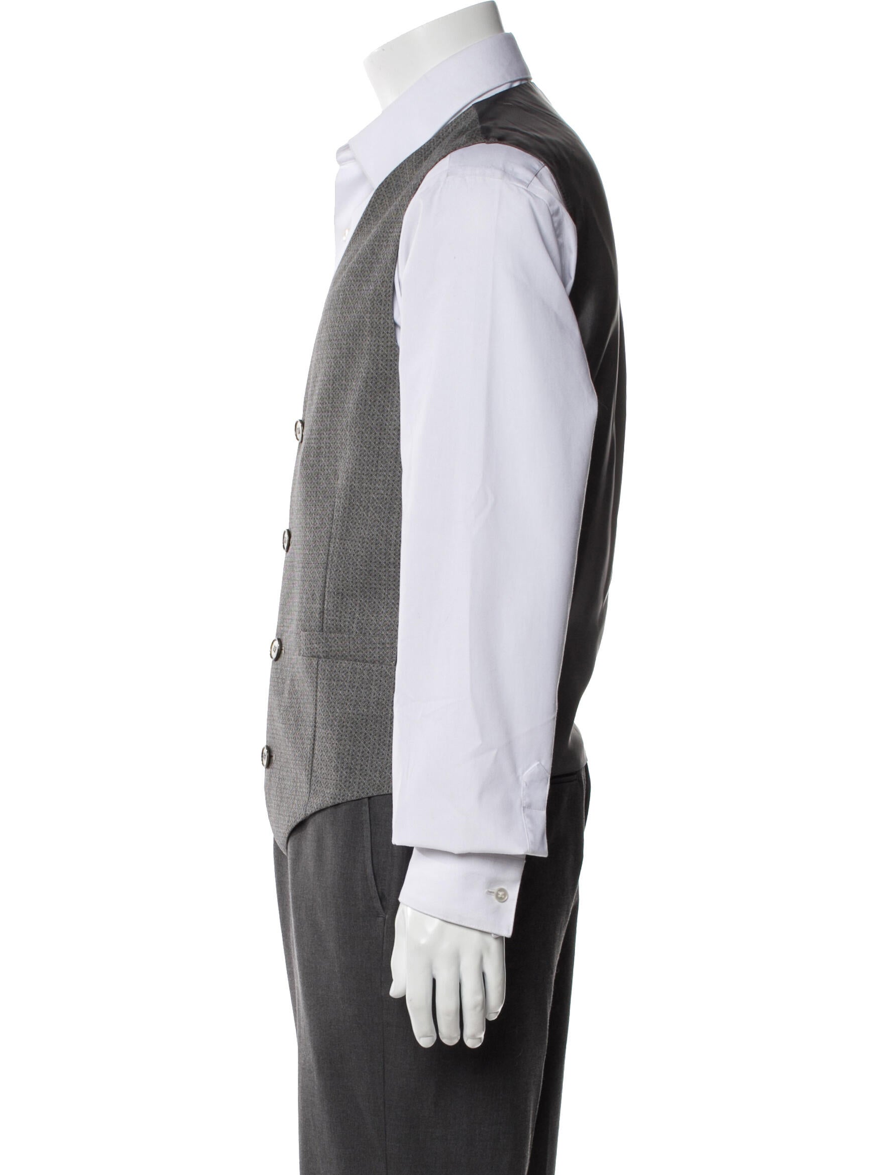 Roda Virgin Wool Suit Vest
