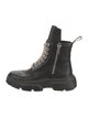 Rick Owens x Dr. Martens Leather Combat Boots
