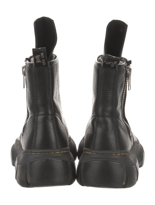 Rick Owens x Dr. Martens Leather Combat Boots