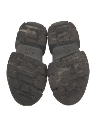 Rick Owens x Dr. Martens Leather Combat Boots