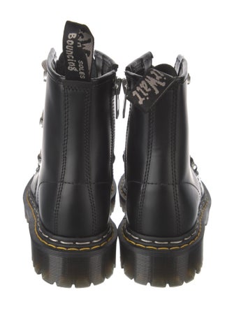 Rick Owens x Dr. Martens Leather Combat Boots