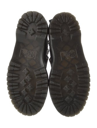 Rick Owens x Dr. Martens Leather Combat Boots