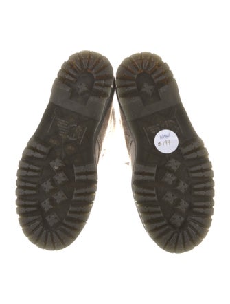 Rick Owens x Dr. Martens Ponyhair Combat Boots