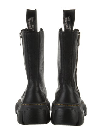 Rick Owens x Dr. Martens Leather Combat Boots