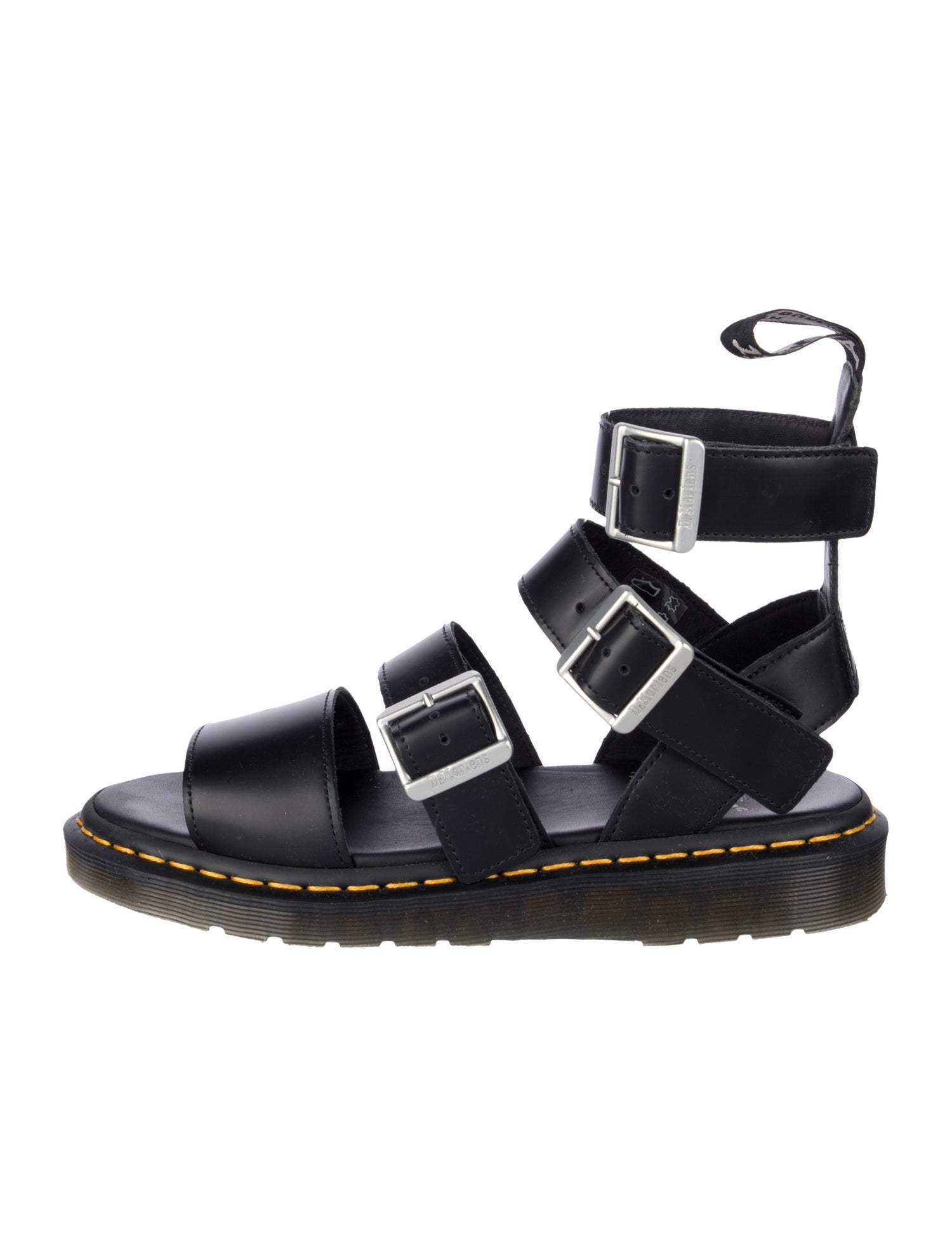 Rick Owens x Dr. Martens Leather Gladiator Sandals