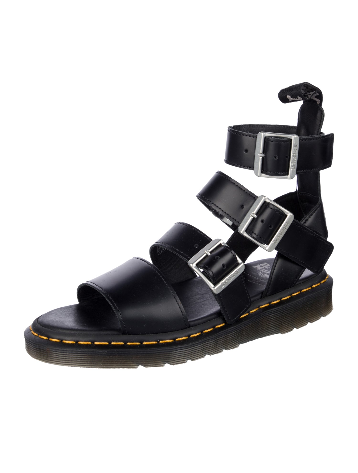 Rick Owens x Dr. Martens Leather Gladiator Sandals