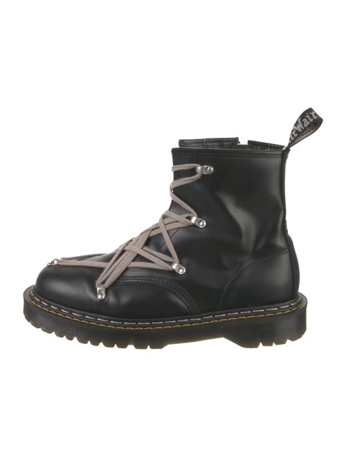Rick Owens x Dr. Martens Leather Boots