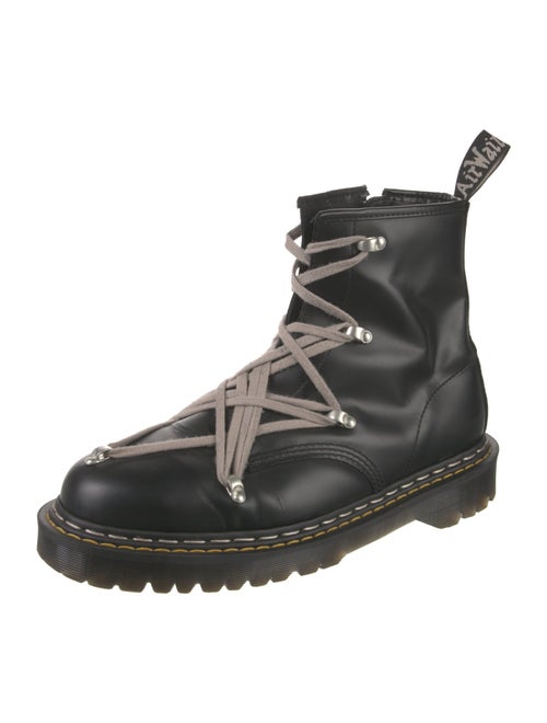 Rick Owens x Dr. Martens Leather Boots