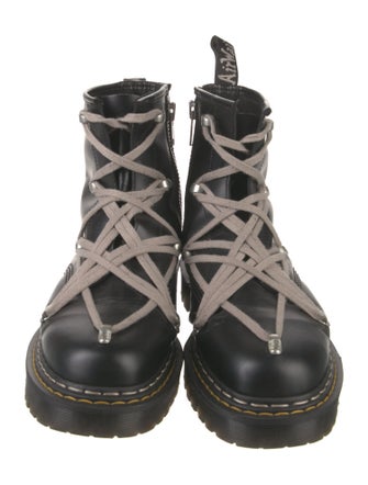 Rick Owens x Dr. Martens Leather Boots