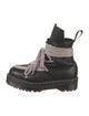 Rick Owens x Dr. Martens Leather Combat Boots