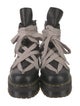 Rick Owens x Dr. Martens Leather Combat Boots