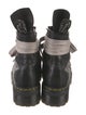 Rick Owens x Dr. Martens Leather Combat Boots