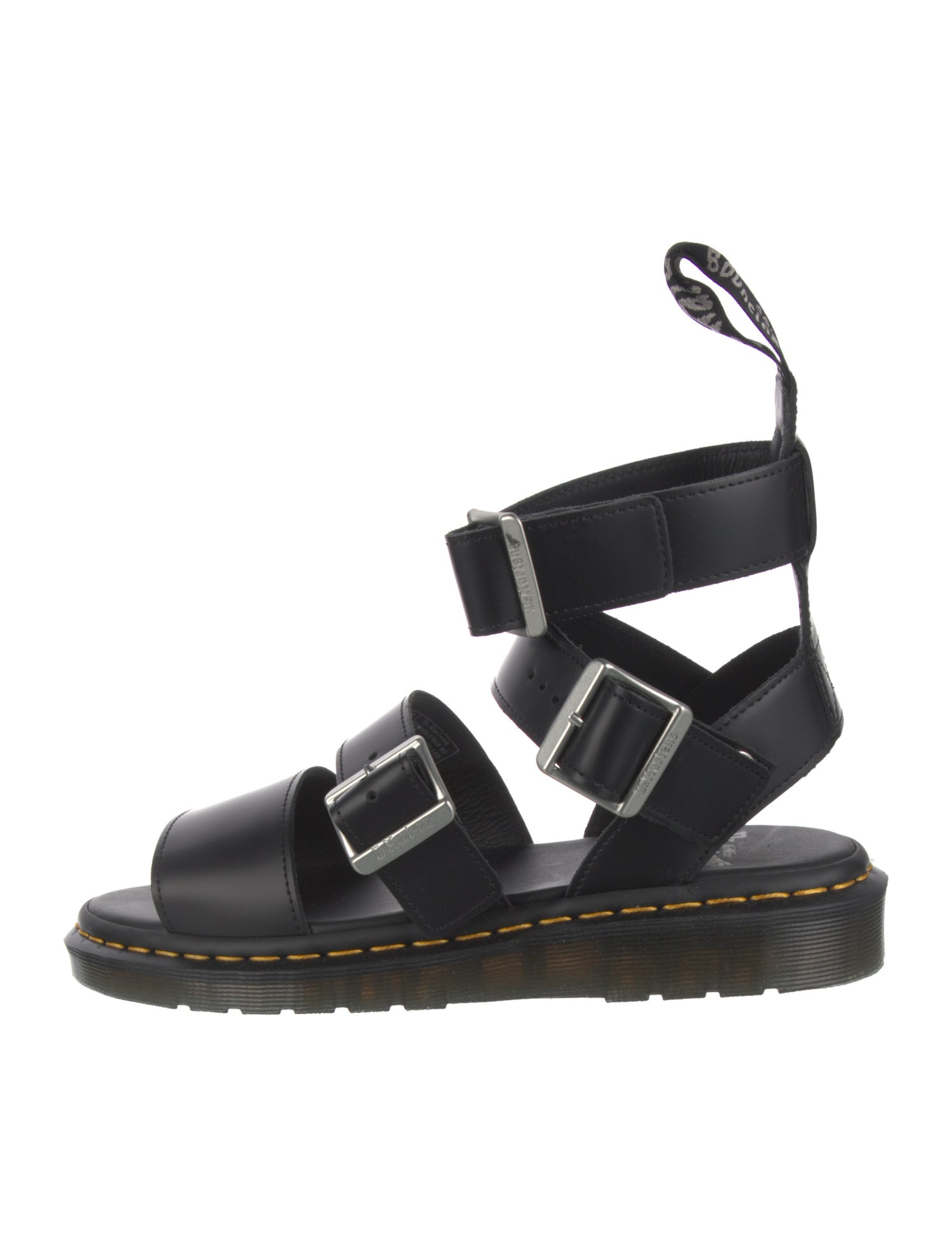 Rick Owens x Dr. Martens Leather Gladiator Sandals