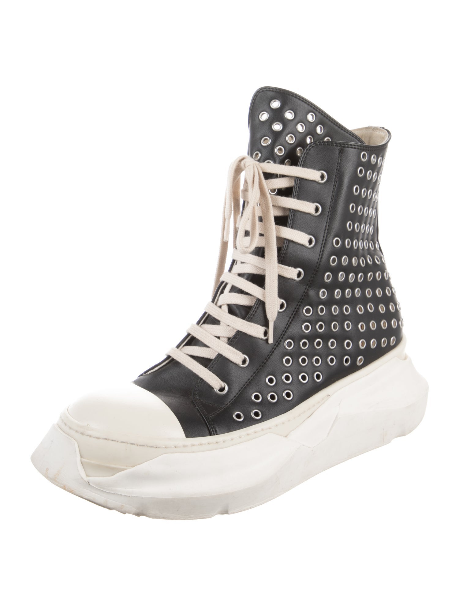 Rick Owens Drkshdw Abstract Ramones Sneakers