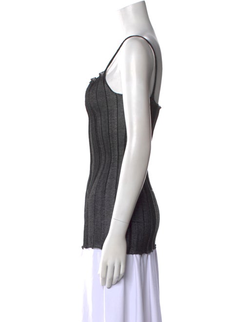 A. ROEGE HOVE Square Neckline Sleeveless Top