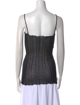 A. ROEGE HOVE Square Neckline Sleeveless Top