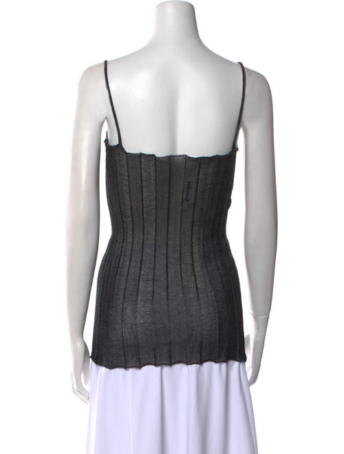 A. ROEGE HOVE Square Neckline Sleeveless Top