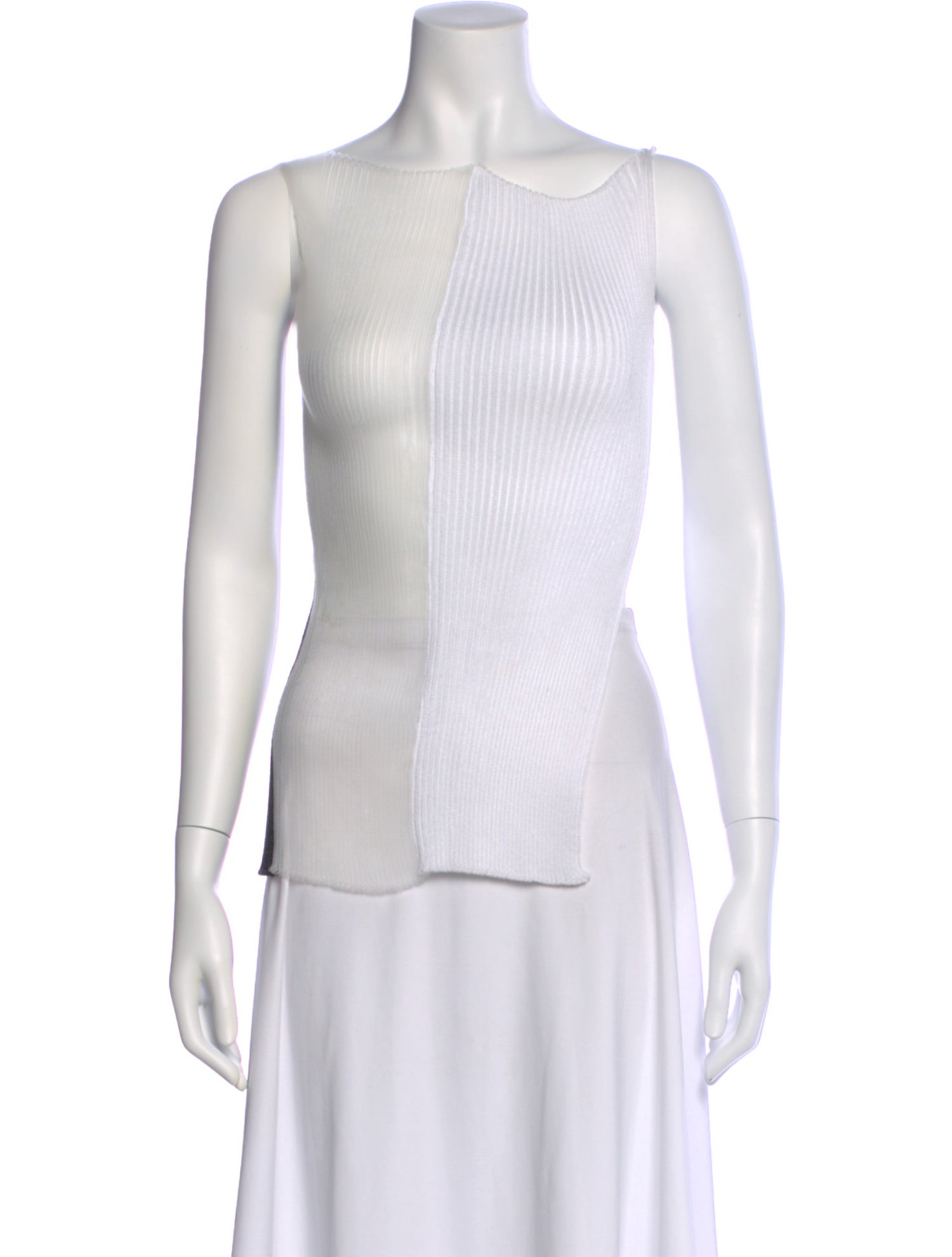 A. ROEGE HOVE Asymmetrical Sleeveless Top