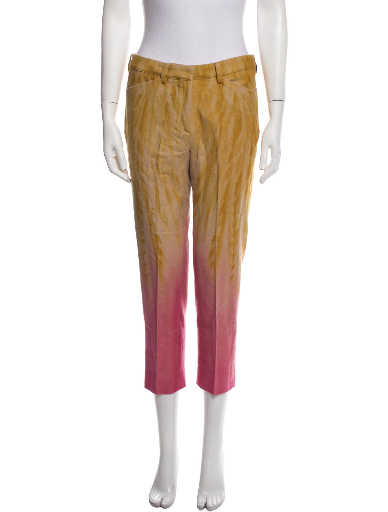 Rossano Perini Virgin Wool Straight Leg Pants