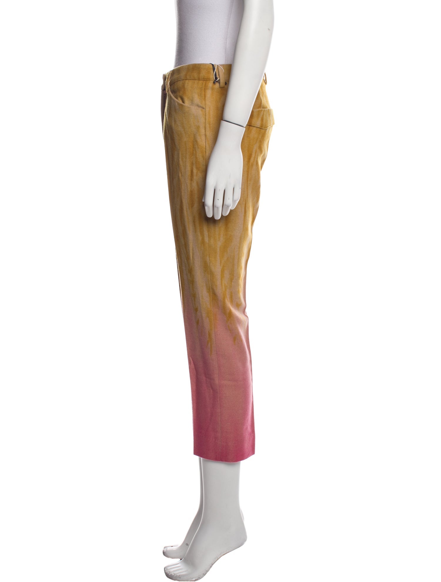 Rossano Perini Virgin Wool Straight Leg Pants