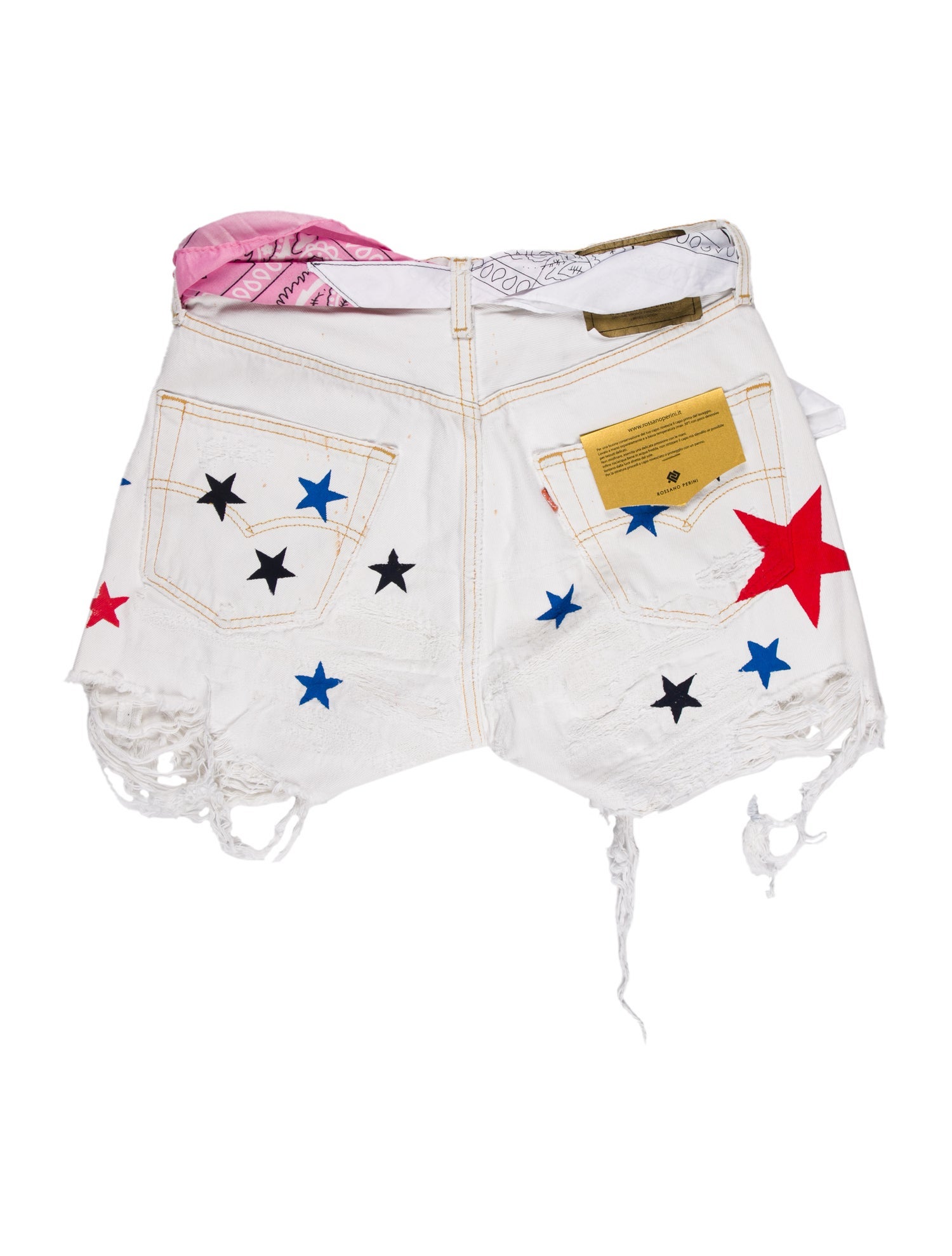 Rossano Perini Printed Mini Shorts