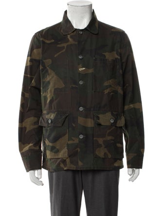 Rogue Territory Camouflage Print Utility Jacket