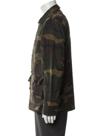 Rogue Territory Camouflage Print Utility Jacket
