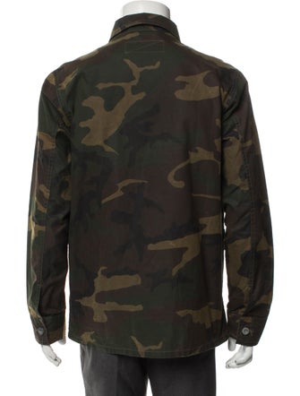 Rogue Territory Camouflage Print Utility Jacket