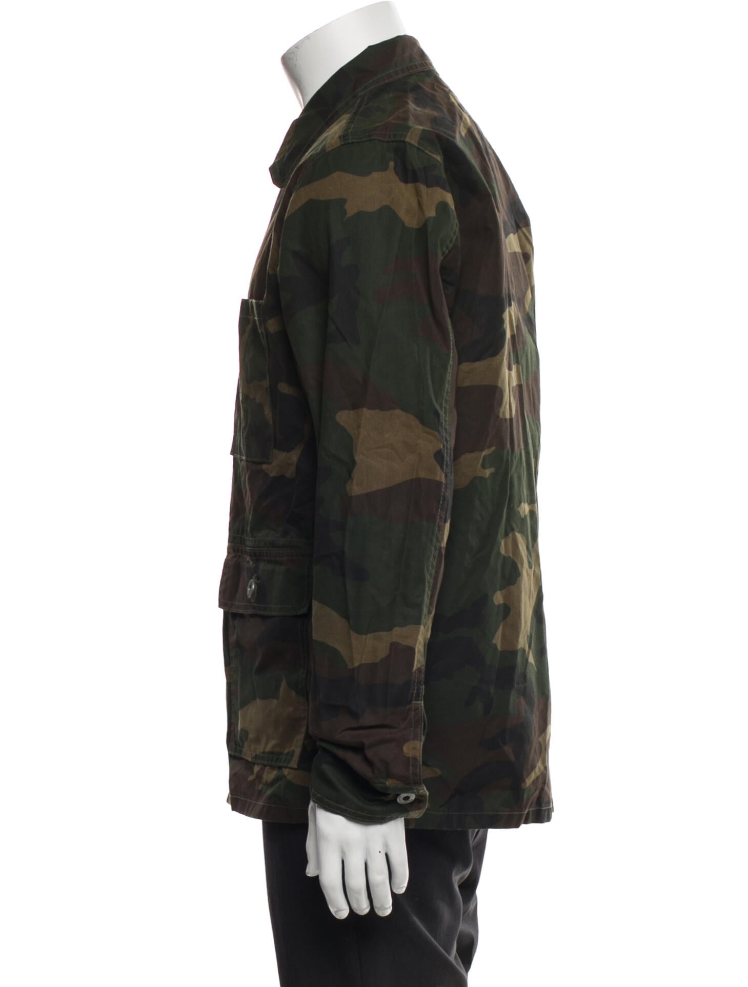 Rogue Territory Camouflage Print Utility Jacket
