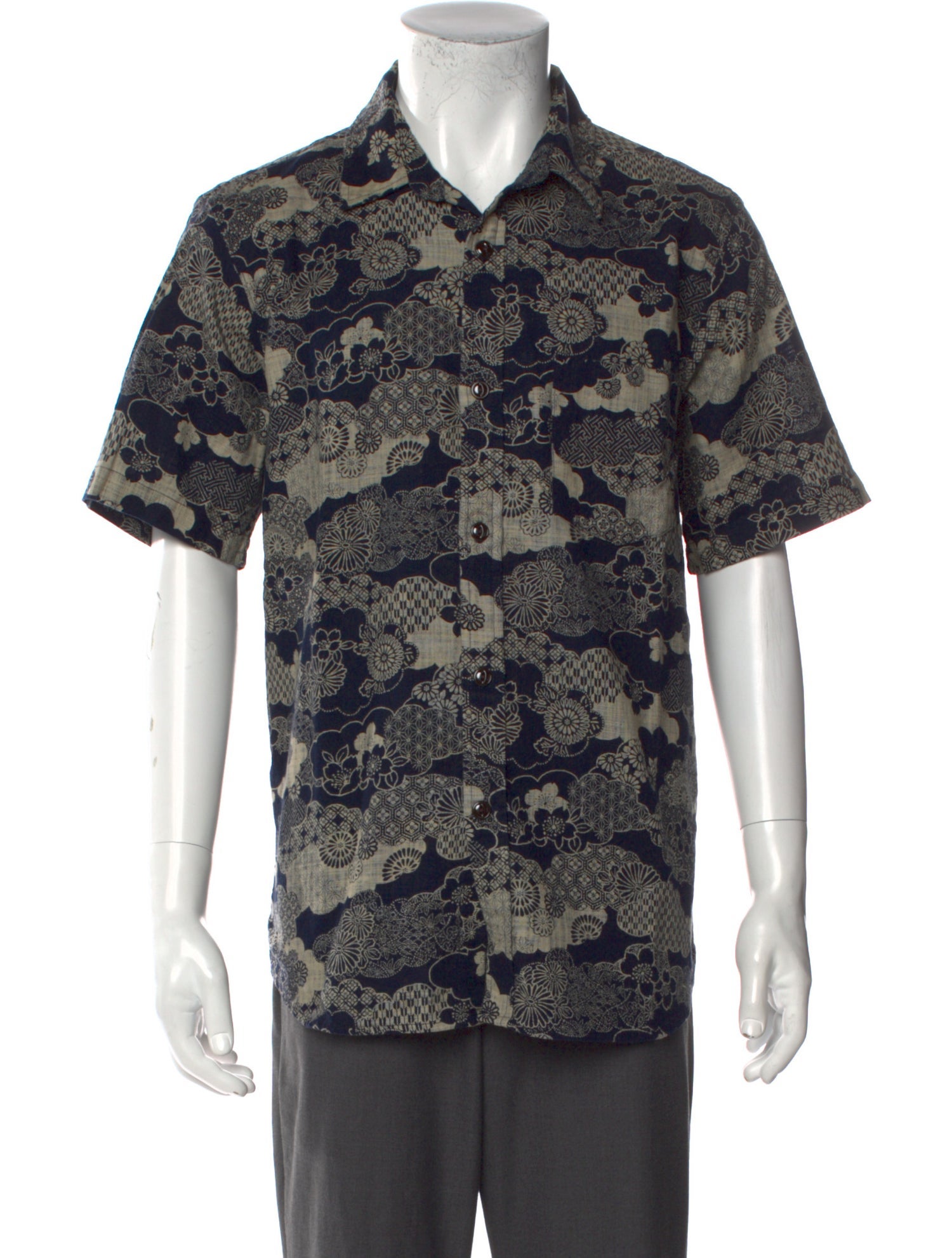 Rogue Territory Floral Print Short Sleeve Shirt