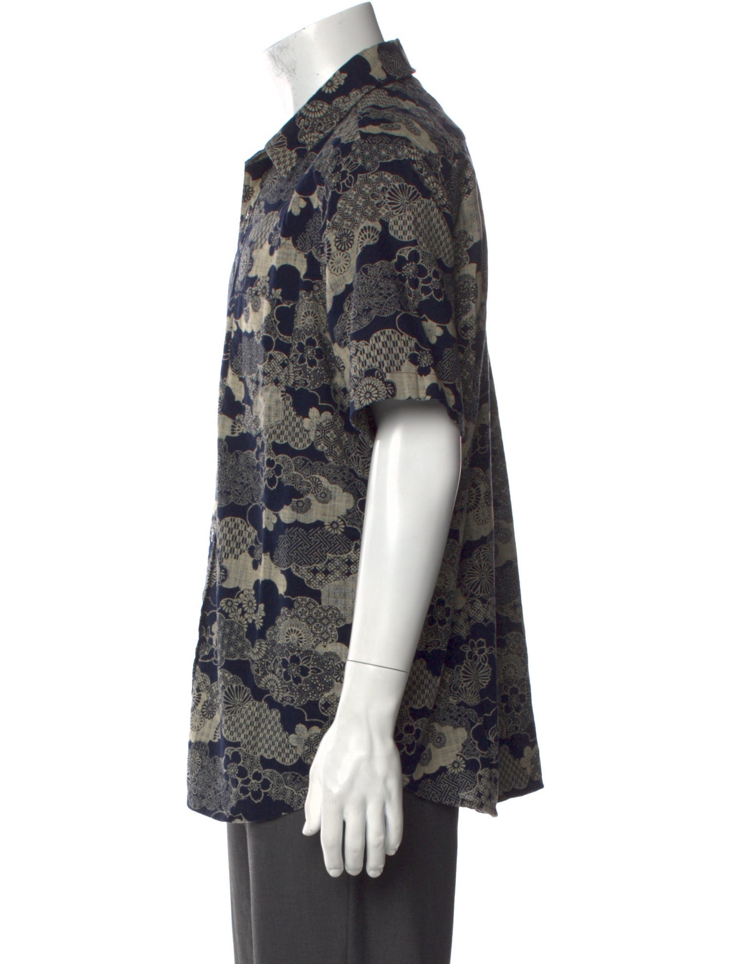 Rogue Territory Floral Print Short Sleeve Shirt