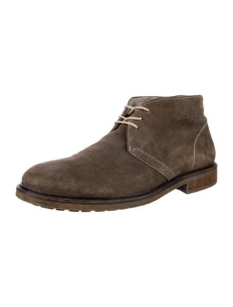Rogue Territory Suede Lace-Up Boots