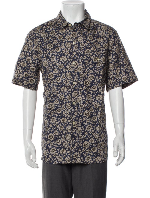 Rogue Territory Floral Print Short Sleeve Shirt