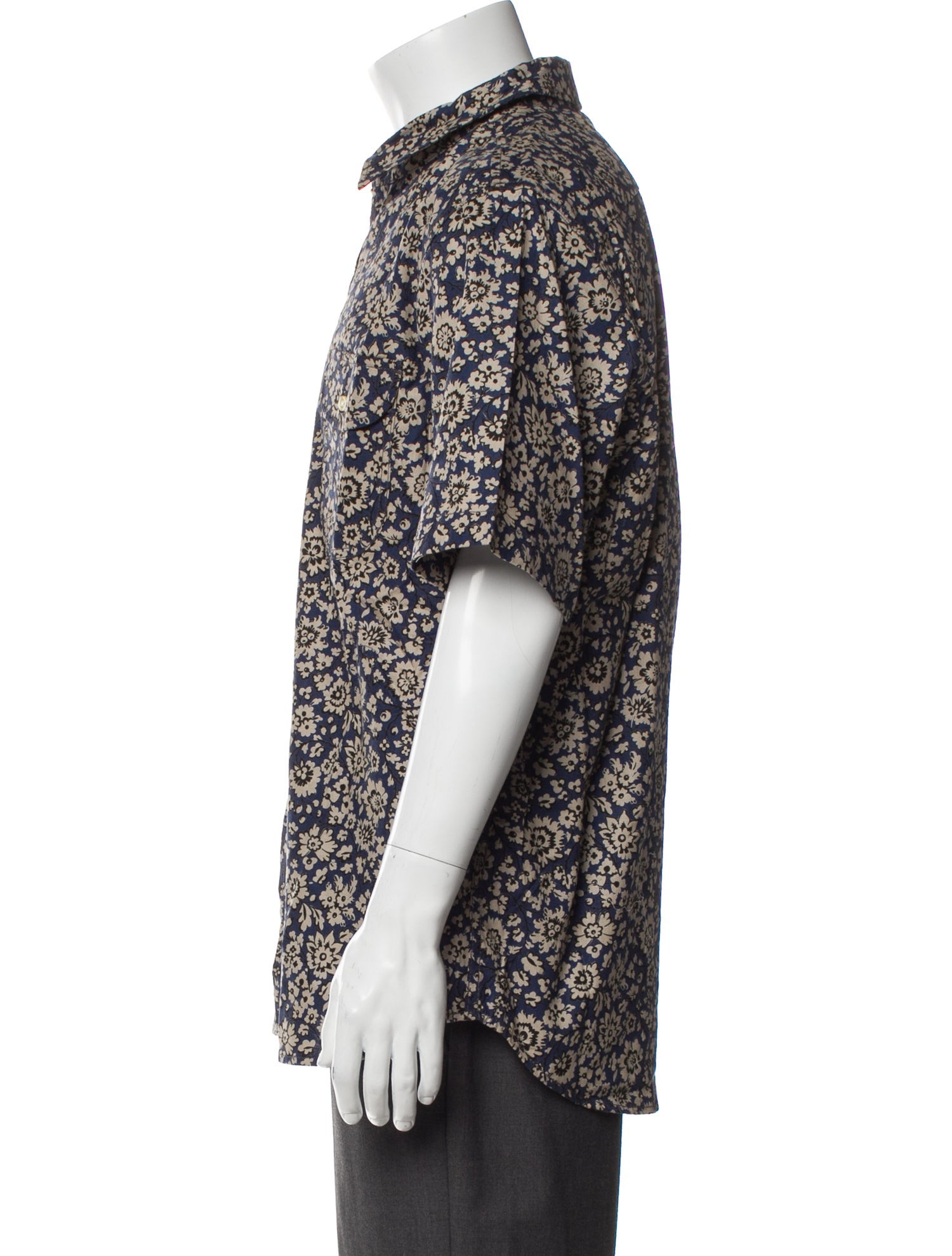 Rogue Territory Floral Print Short Sleeve Shirt